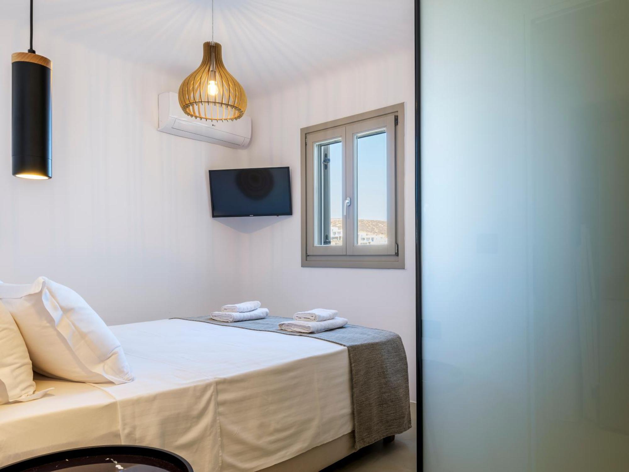 Sea Rock & Sky Private Mykonos Residence Merchia Beach エクステリア 写真