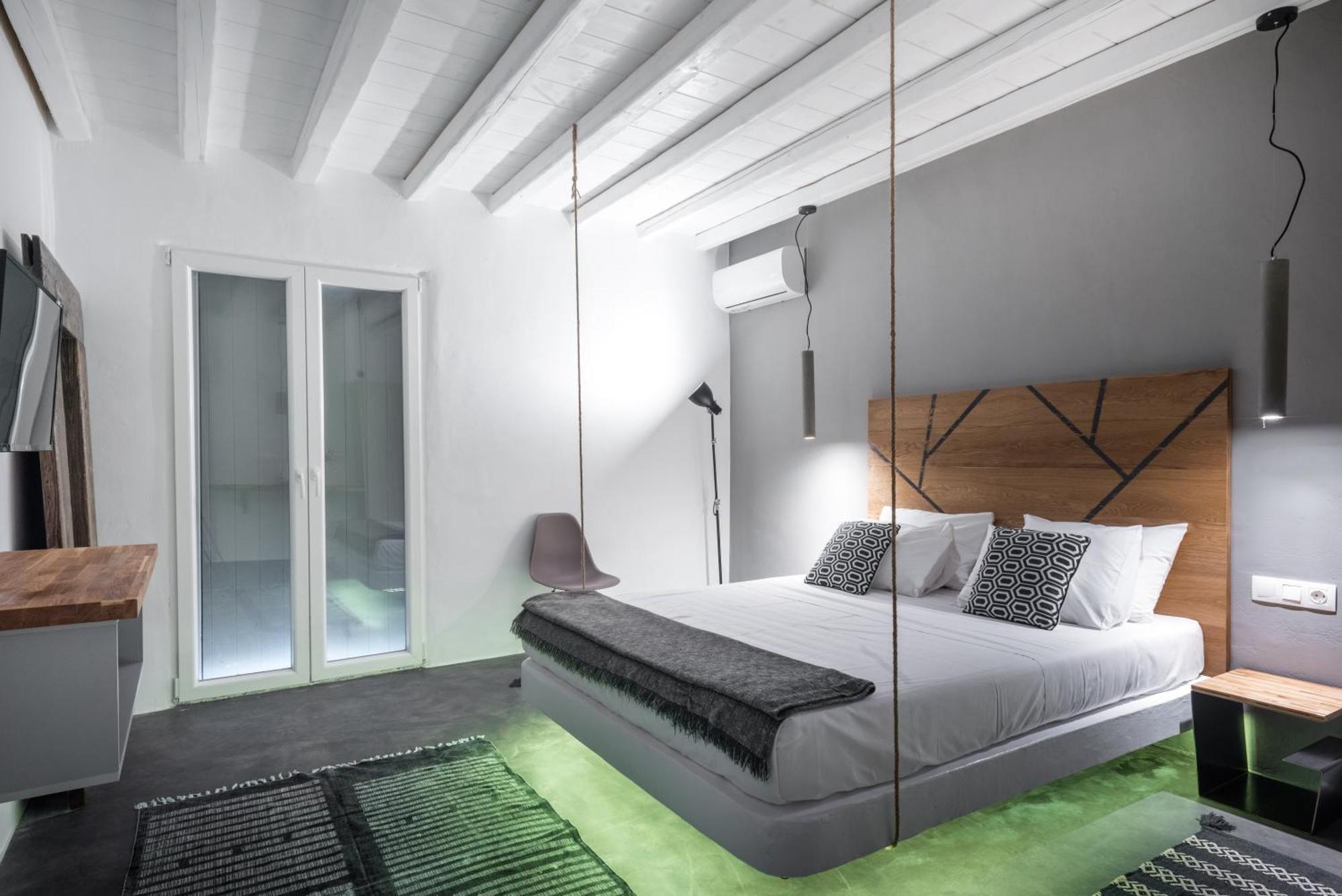 Sea Rock & Sky Private Mykonos Residence Merchia Beach エクステリア 写真
