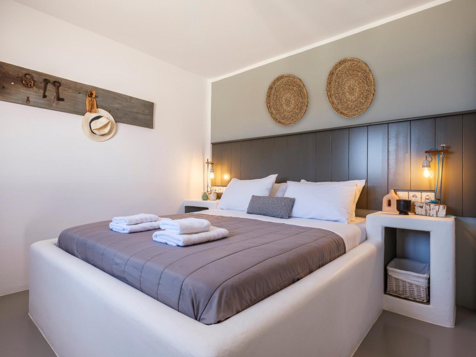 Sea Rock & Sky Private Mykonos Residence Merchia Beach エクステリア 写真