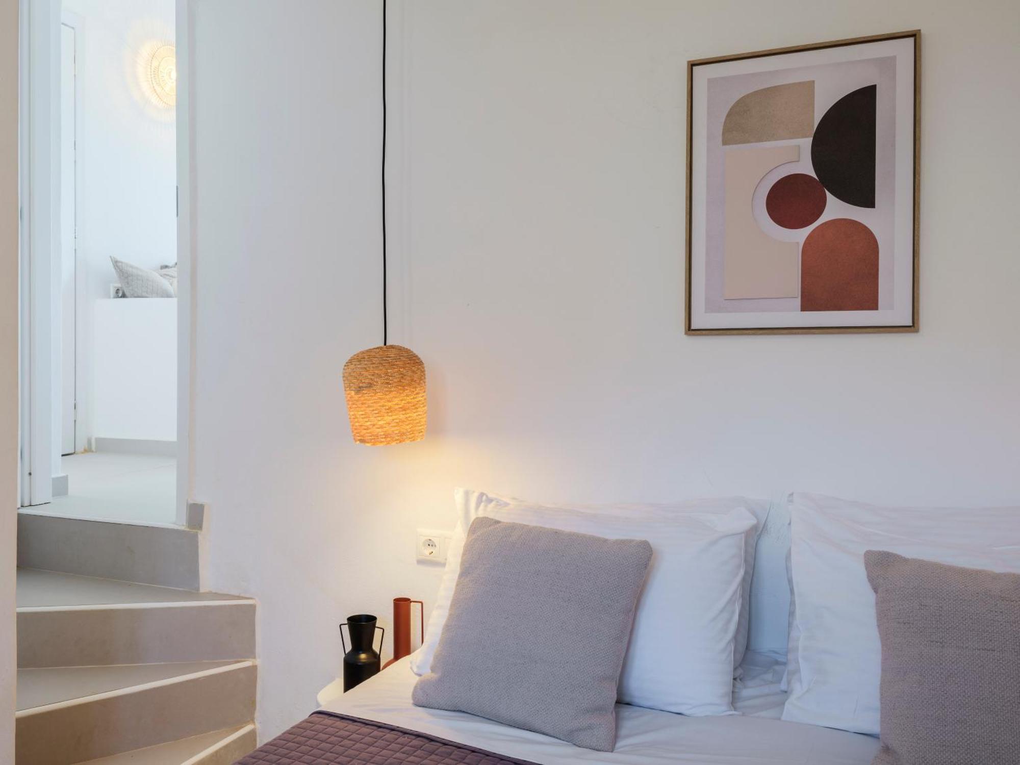 Sea Rock & Sky Private Mykonos Residence Merchia Beach エクステリア 写真