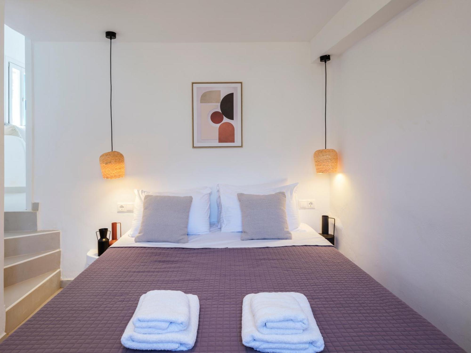 Sea Rock & Sky Private Mykonos Residence Merchia Beach エクステリア 写真